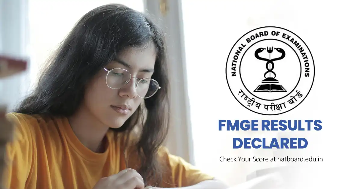 FMGE June 2024 Results Declared copy